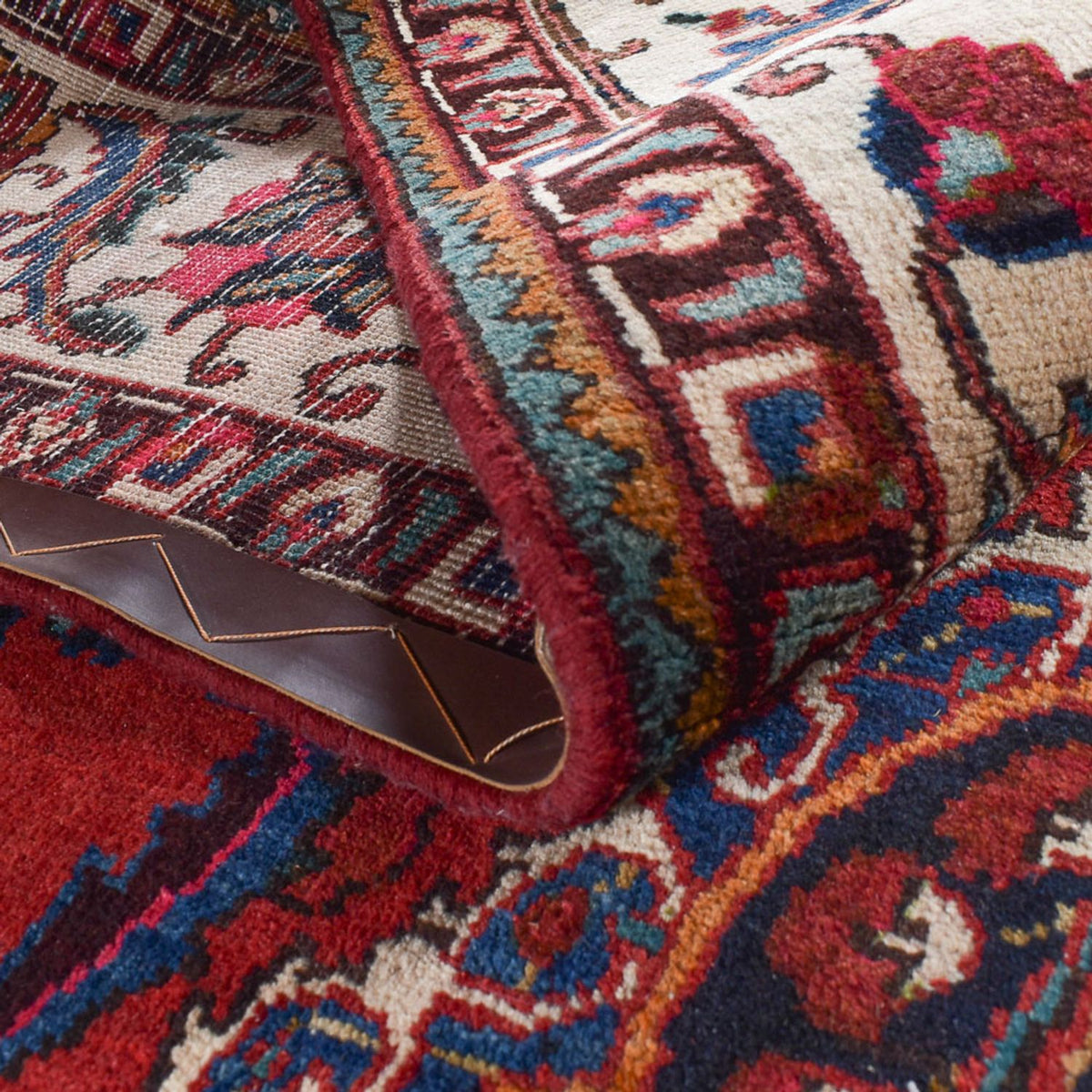 Persisk matta - Nomadic - 440 x 316 cm - röd