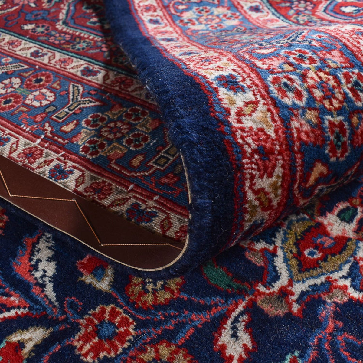 Persisk matta - Classic - 438 x 352 cm - mörkröd