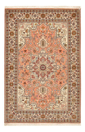 Persisk matta - Tabriz - Royal - 159 x 106 cm - ljusröd