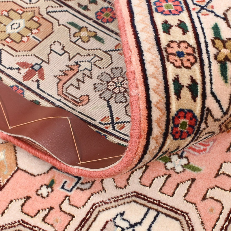 Persisk matta - Tabriz - Royal - 159 x 106 cm - ljusröd