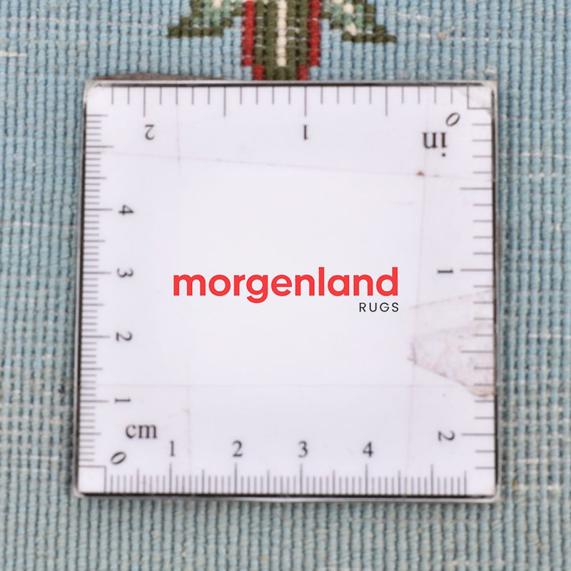 Persisk matta - Ghom - 117 x 80 cm - ljusblå