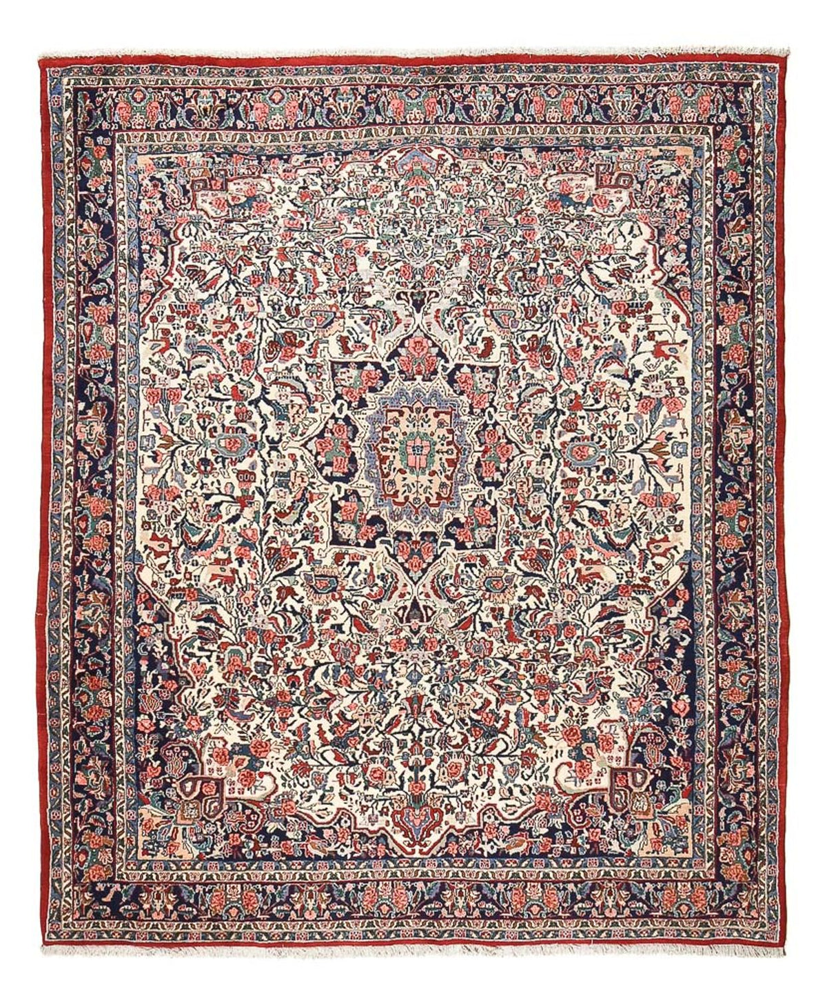 Persisk matta - Bijar - 272 x 222 cm - beige