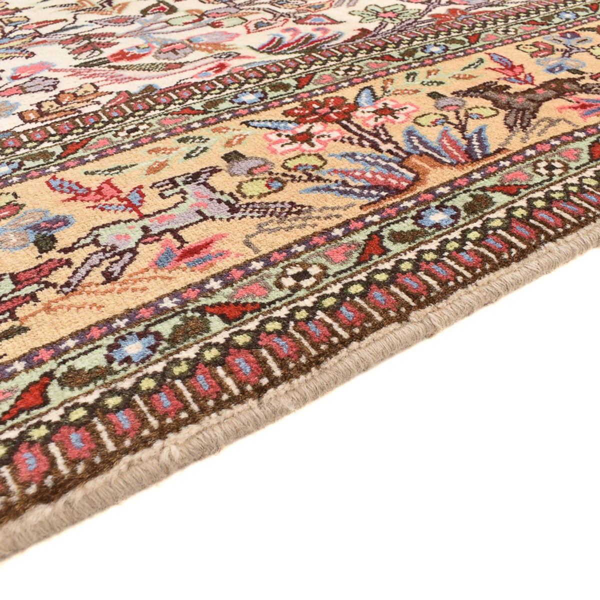 Persisk matta - Classic kvadrat  - 212 x 205 cm - grädde