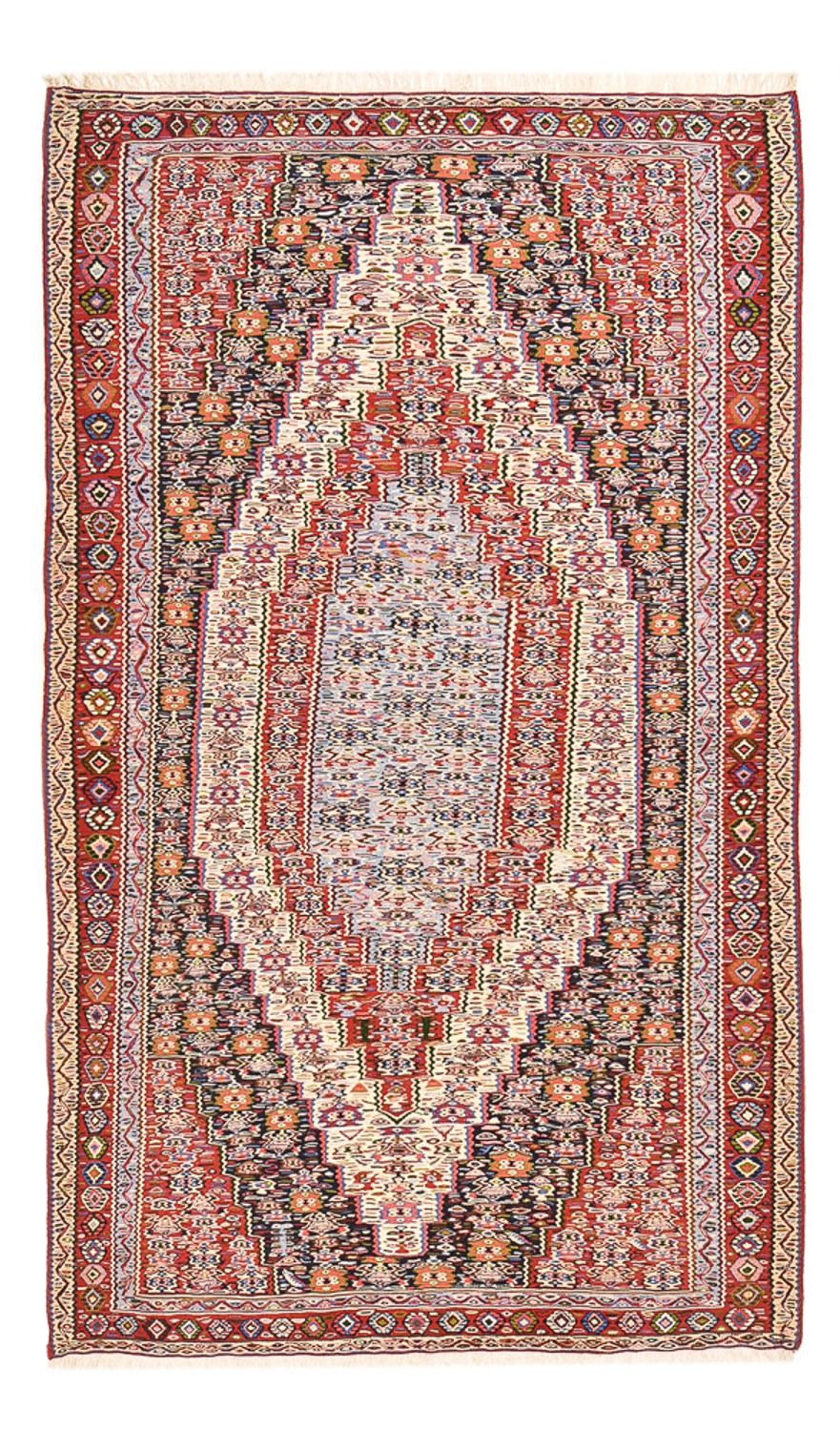Kelim Carpet - orientalisk matta - 237 x 144 cm - terrakotta