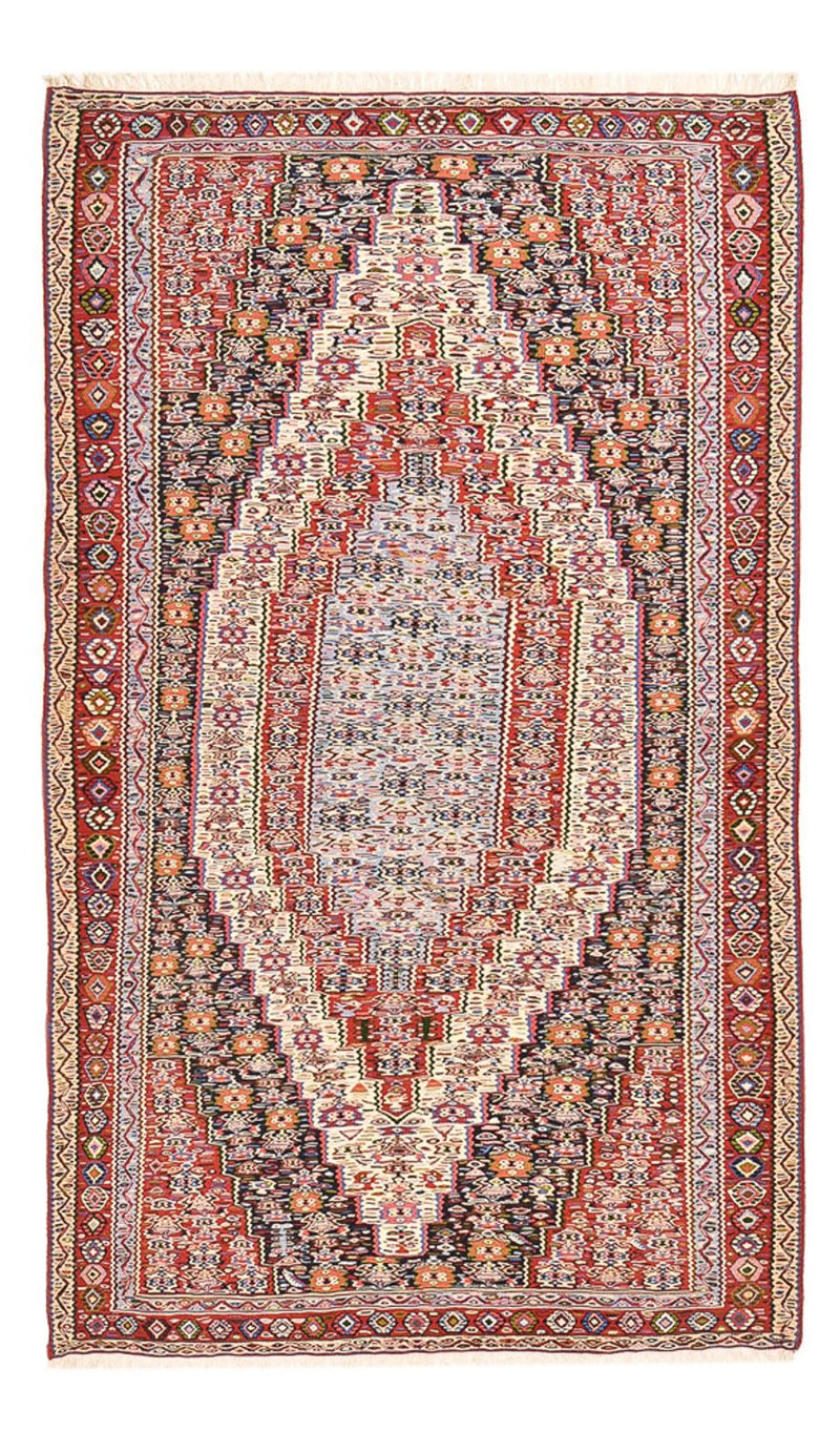 Kelim Carpet - orientalisk matta - 237 x 144 cm - terrakotta