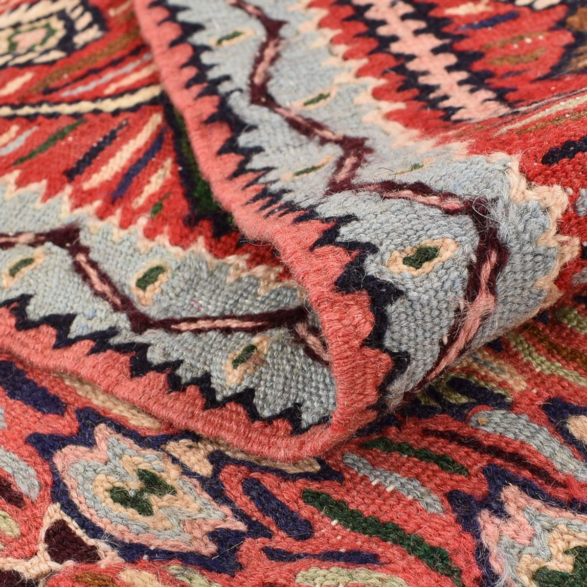 Kelim Carpet - orientalisk matta - 242 x 155 cm - beige