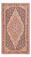 Kelim Carpet - orientalisk matta - 238 x 132 cm - mörk beige