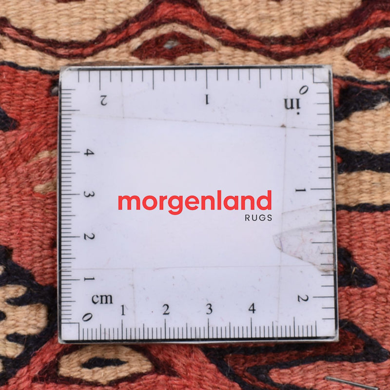 Kelim Carpet - orientalisk matta - 238 x 132 cm - mörk beige