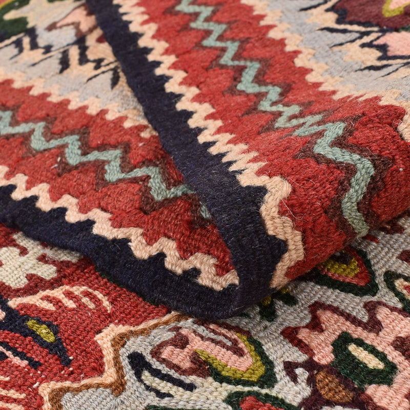 Kelim Carpet - orientalisk matta - 232 x 157 cm - brun