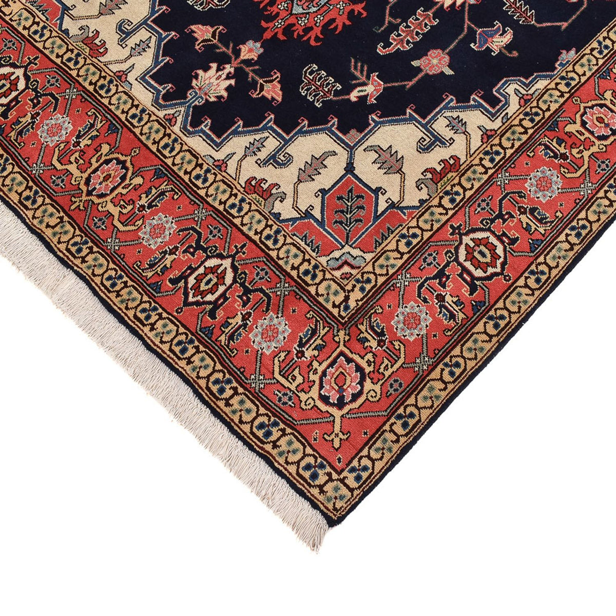 Persisk matta - Nomadic - 260 x 146 cm - mörkblå