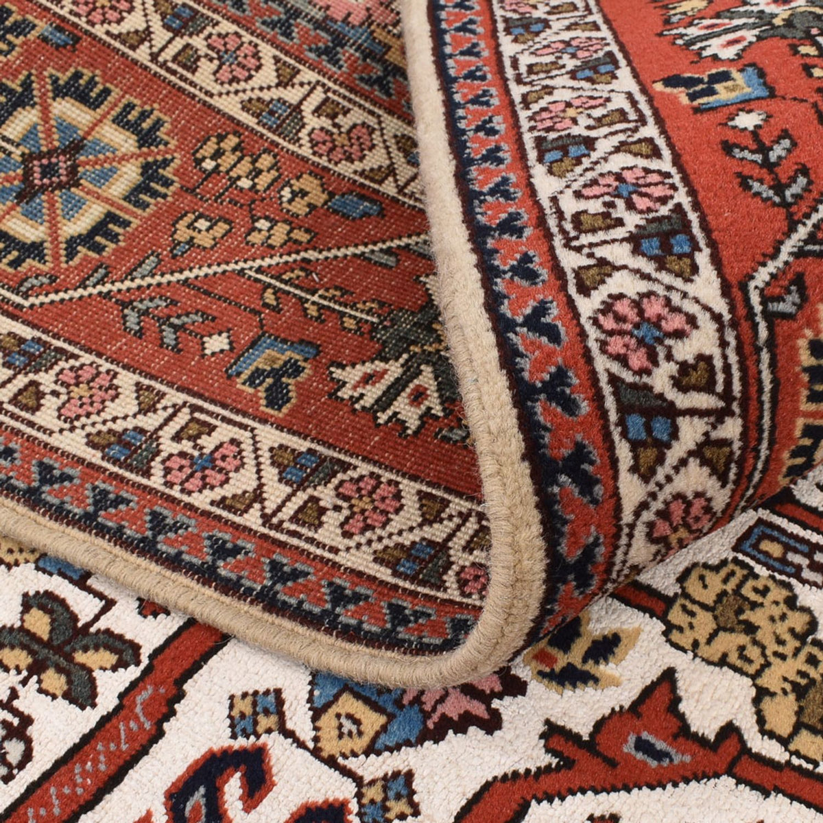 Persisk matta - Nomadic - 244 x 150 cm - ljusröd