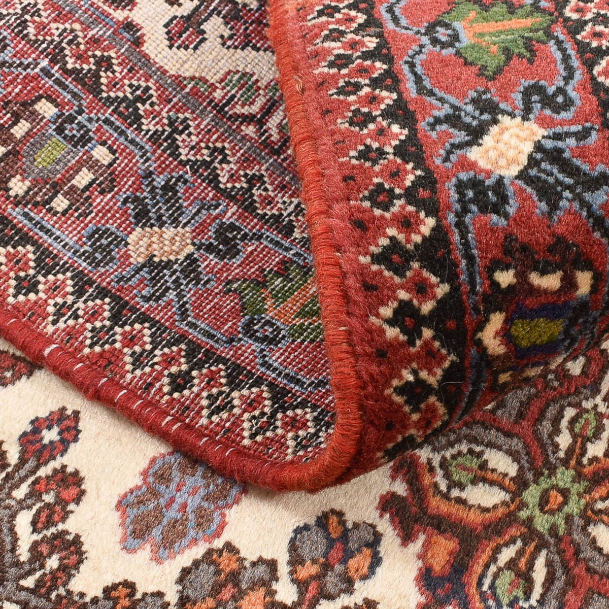 Persisk matta - Nomadic - 160 x 115 cm - flerfärgad