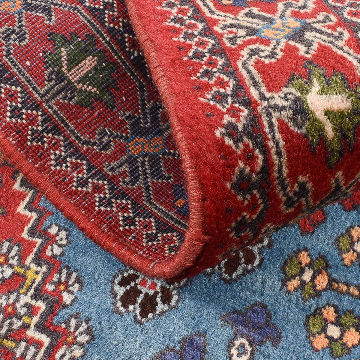 Persisk matta - Nomadic - 154 x 113 cm - flerfärgad