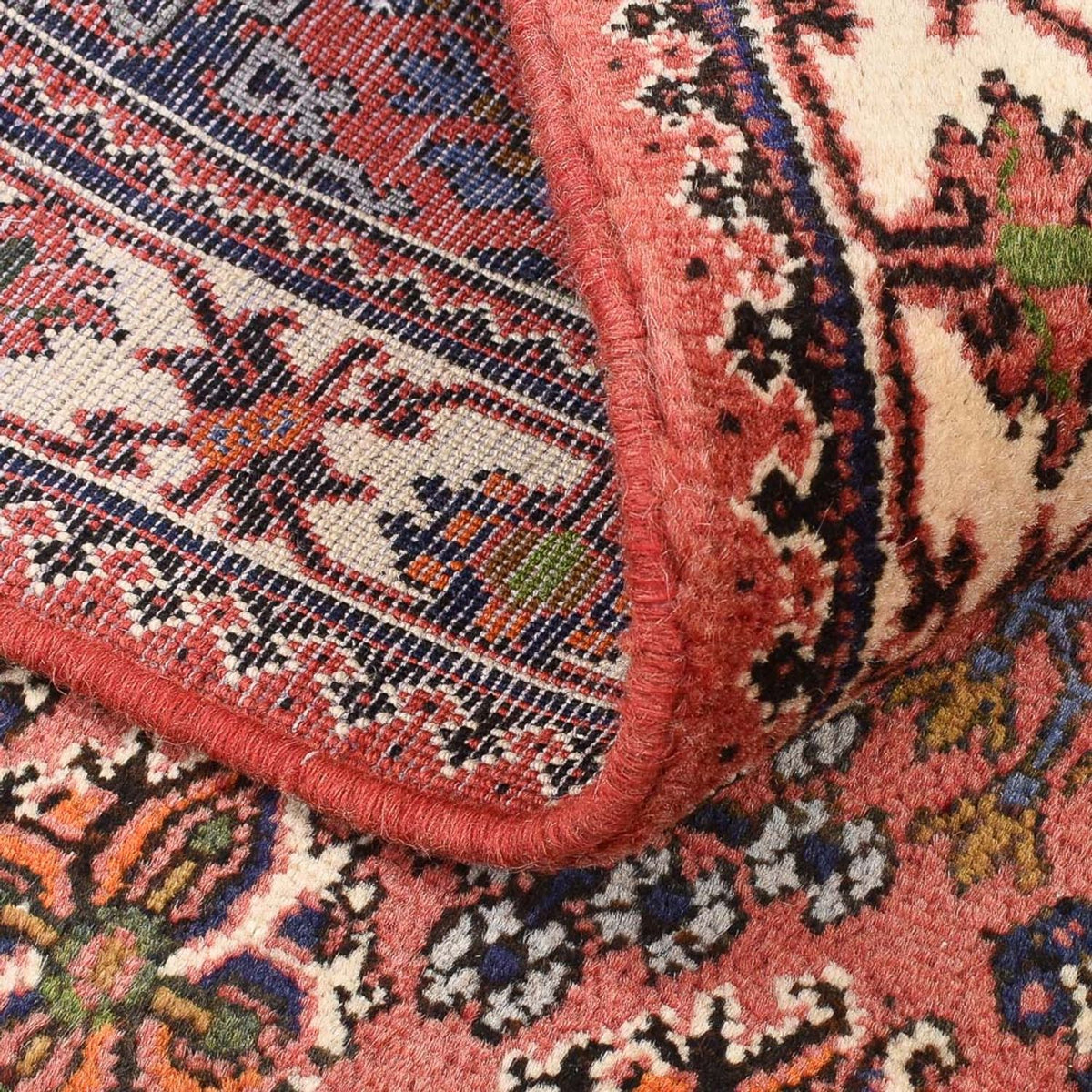 Persisk matta - Nomadic - 158 x 110 cm - ljusröd