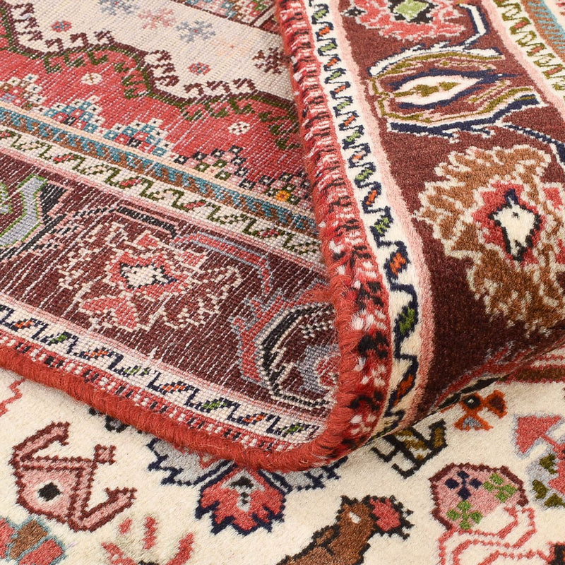 Gabbeh-matta - Kashkuli Persiska - 200 x 150 cm - grädde