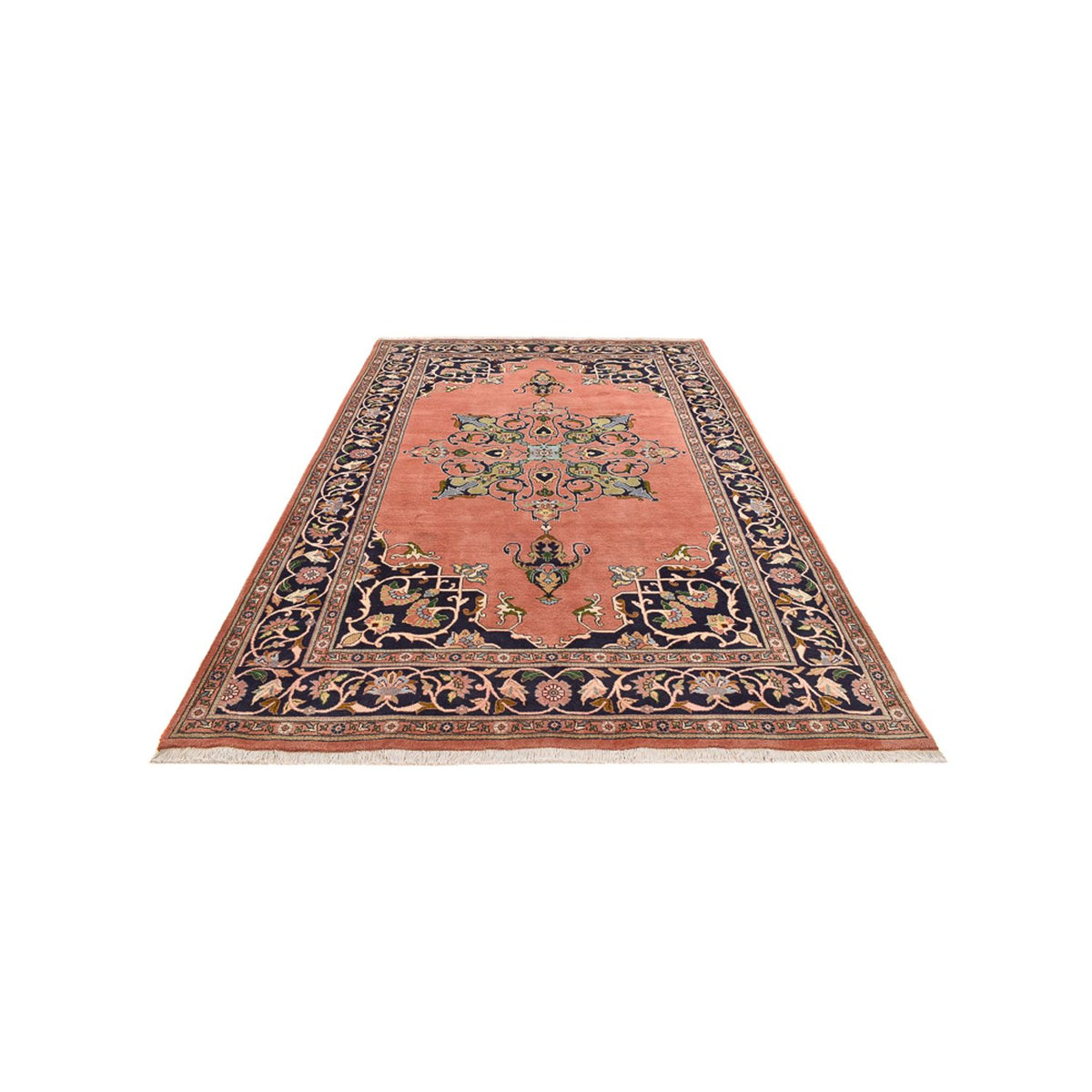 Persisk matta - Nomadic - 305 x 204 cm - olivgrön