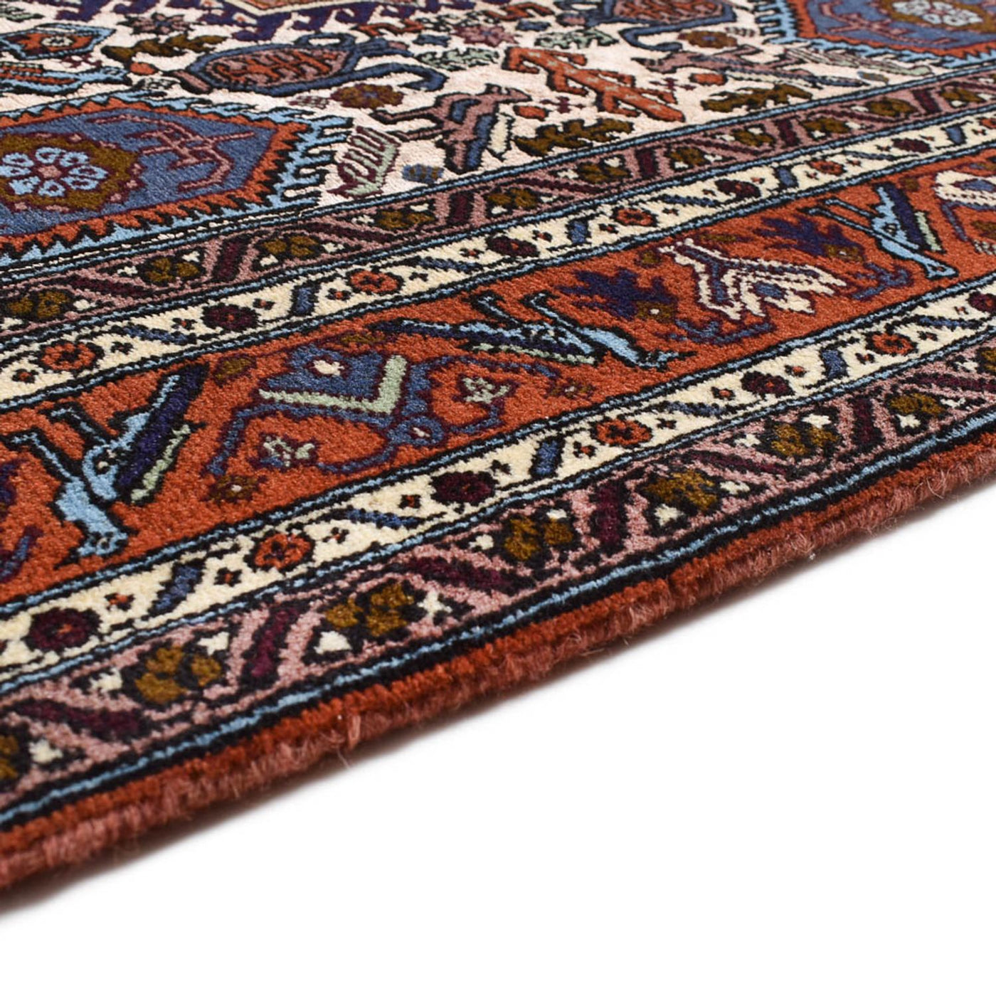 Persisk matta - Nomadic - 194 x 133 cm - flerfärgad