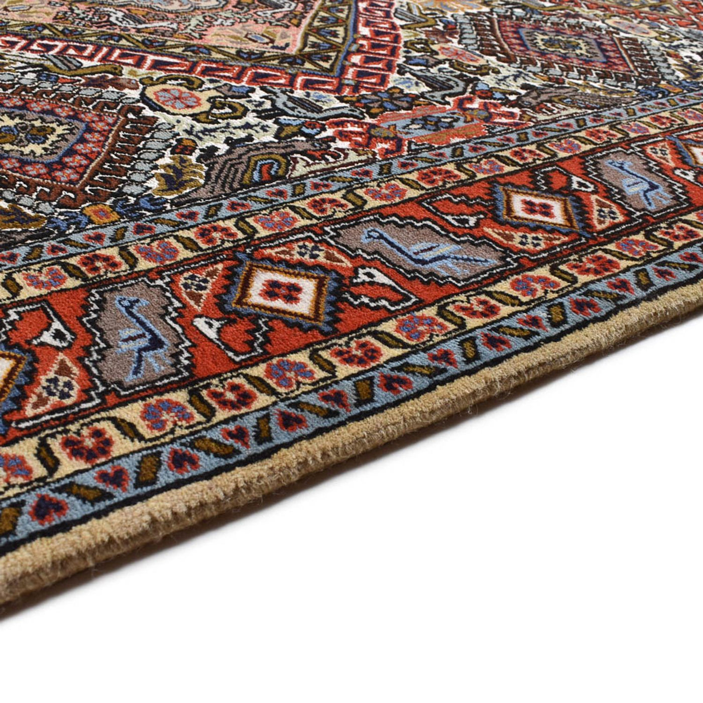 Persisk matta - Nomadic - 200 x 135 cm - flerfärgad