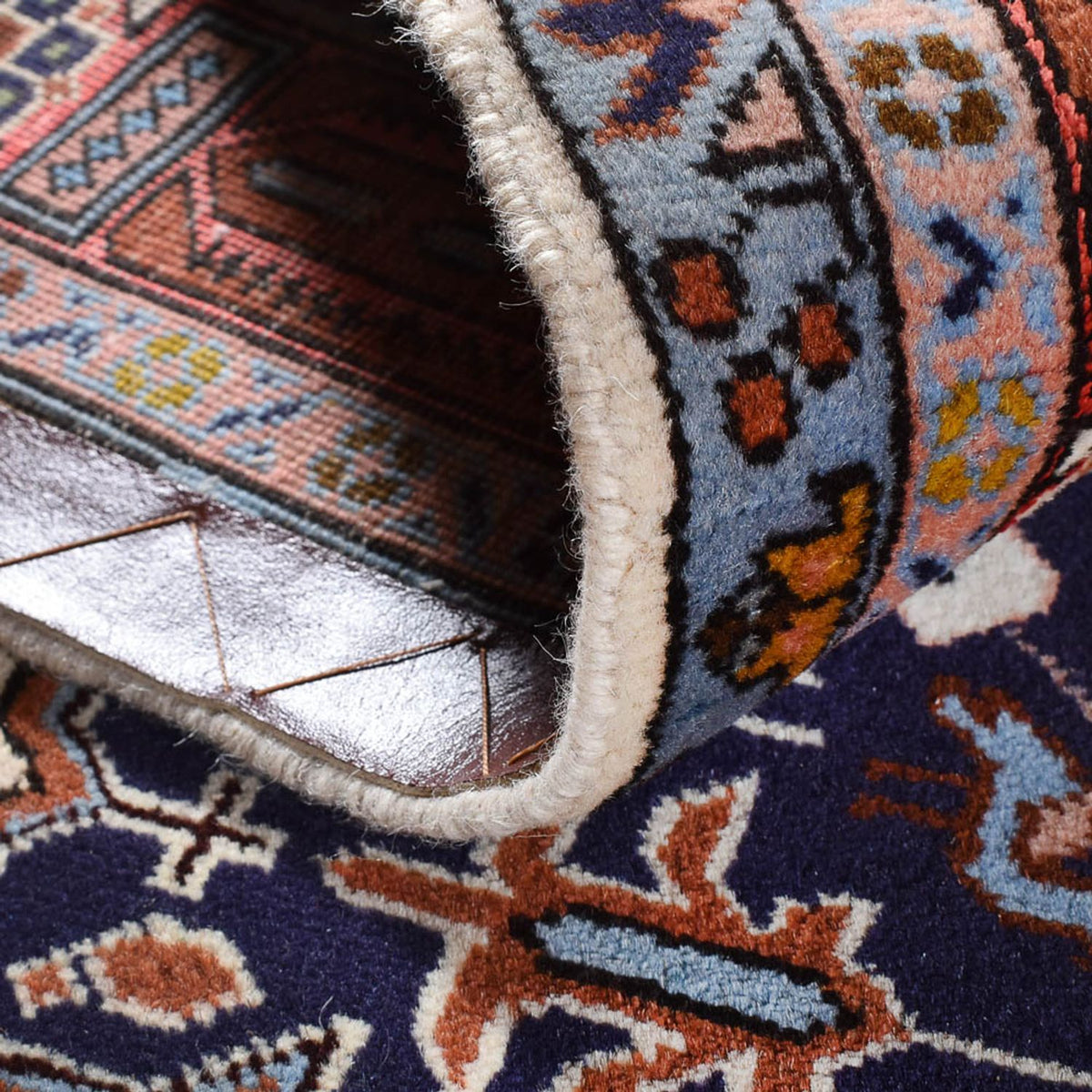 Persisk matta - Nomadic - 206 x 142 cm - flerfärgad