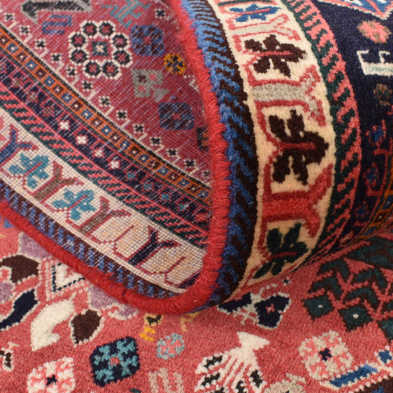 Runner Gabbeh-matta - Kashkuli Persiska - 296 x 80 cm - röd