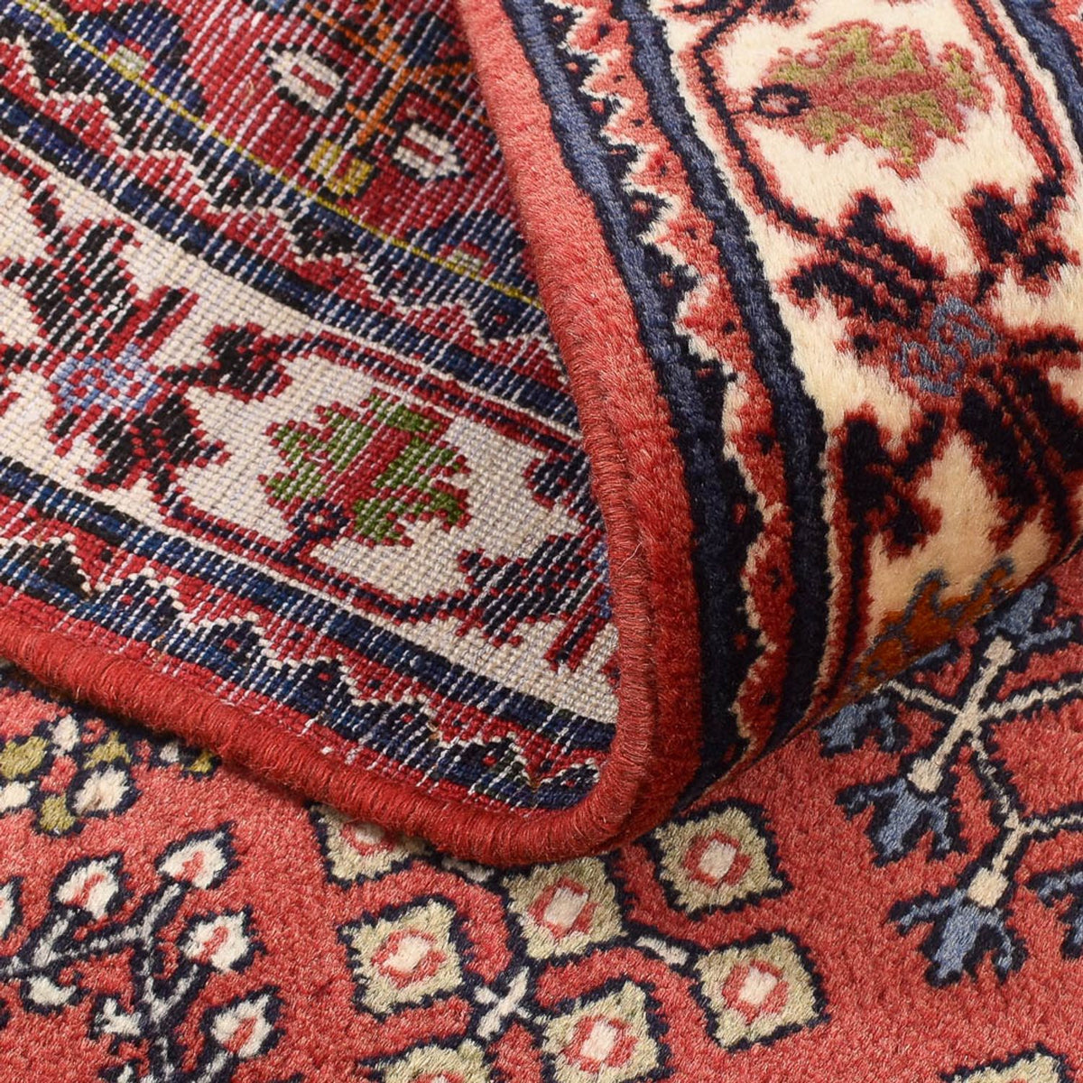 Persisk matta - Nomadic - 150 x 112 cm - ljusröd