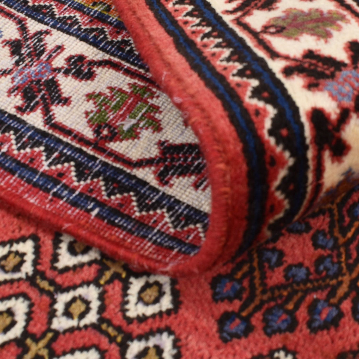 Persisk matta - Nomadic - 161 x 111 cm - ljusröd