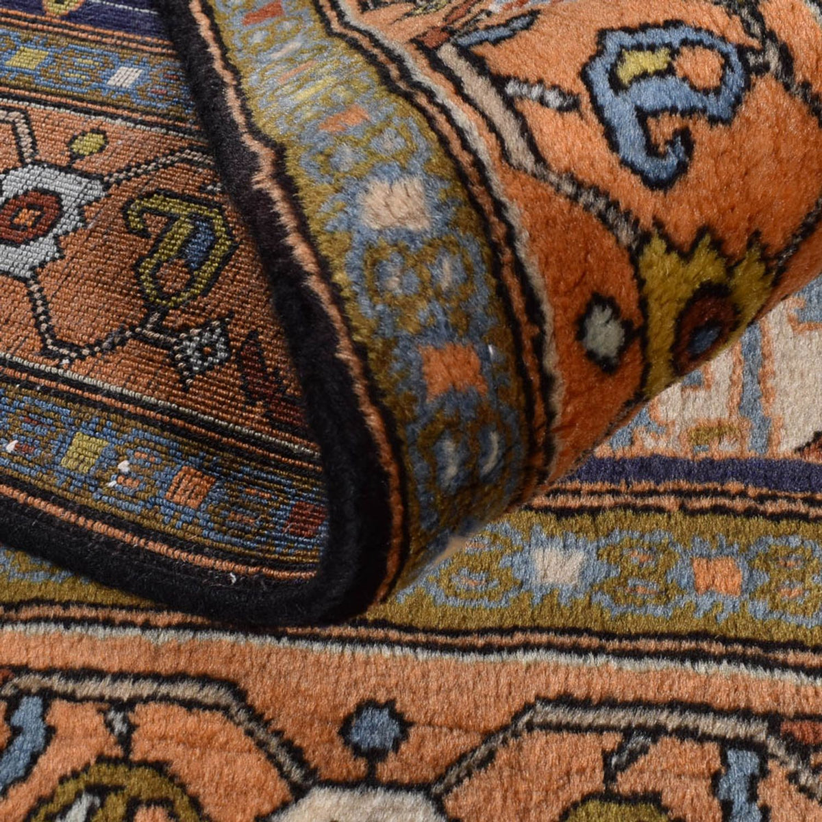 Persisk matta - Nomadic - 190 x 138 cm - flerfärgad