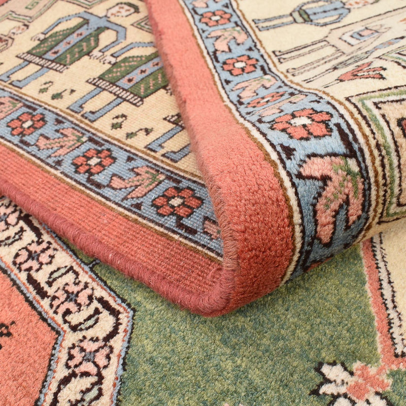 Persisk matta - Nomadic kvadrat  - 208 x 198 cm - grön