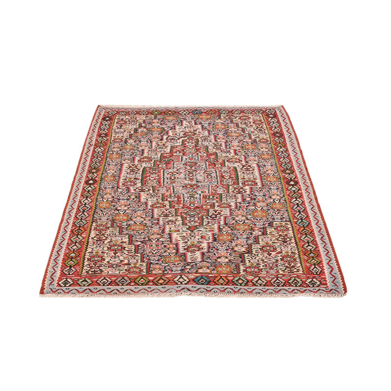 Kelim Carpet - orientalisk matta - 150 x 118 cm - terrakotta