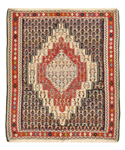 Senneh kilim Mattan 130x147cm