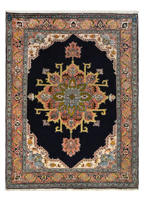 Persisk matta - Nomadic - 206 x 150 cm - mörkblå