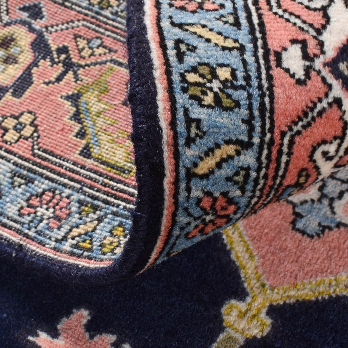 Persisk matta - Nomadic - 206 x 150 cm - mörkblå