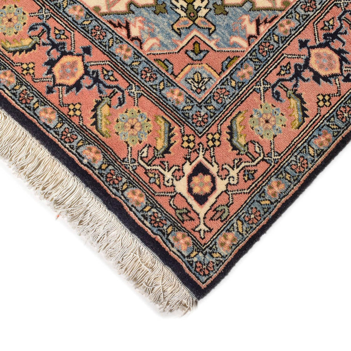 Persisk matta - Nomadic - 218 x 150 cm - mörkblå