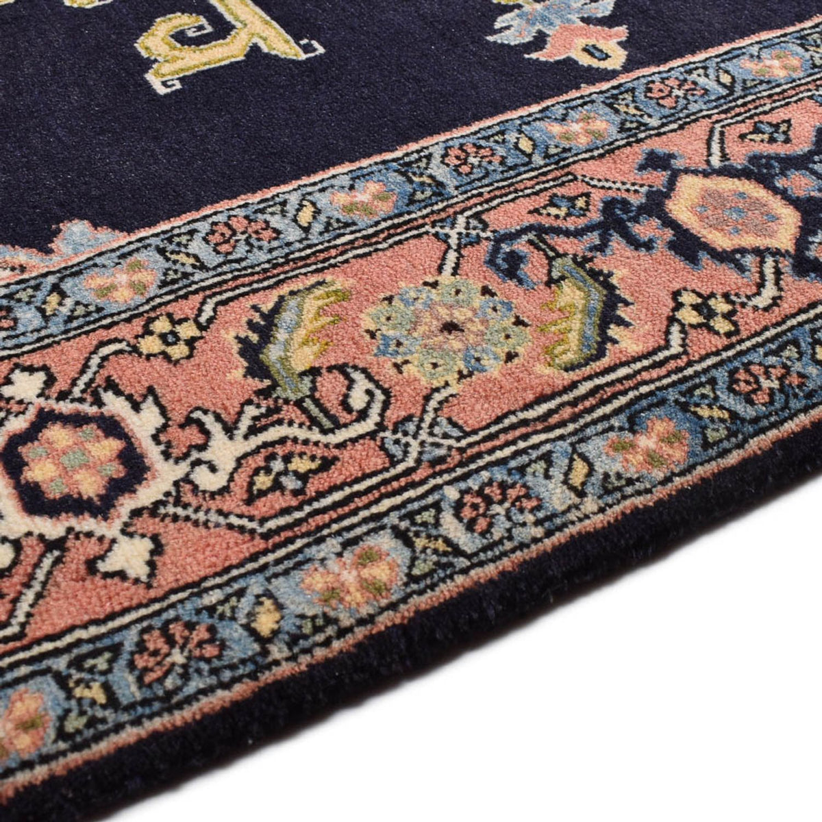 Persisk matta - Nomadic - 218 x 150 cm - mörkblå