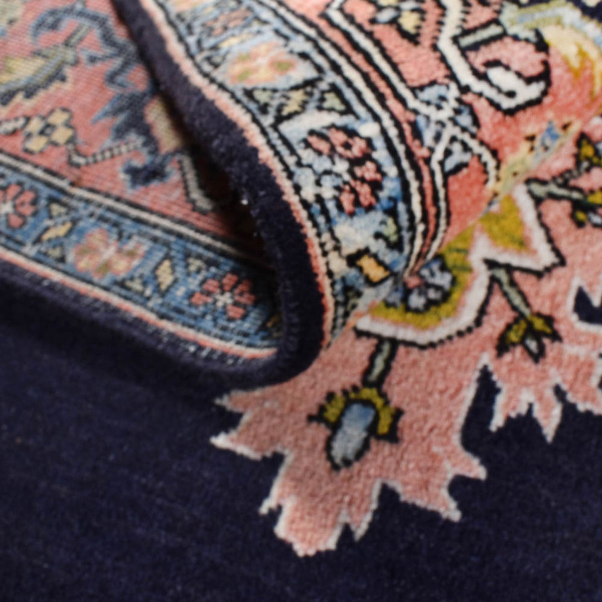 Persisk matta - Nomadic - 218 x 150 cm - mörkblå