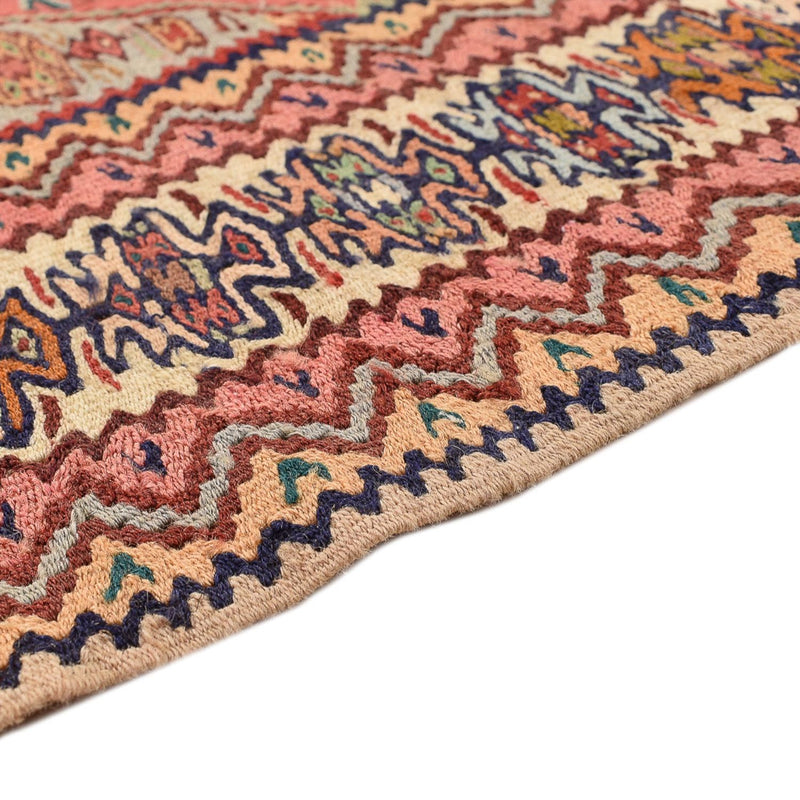 Kelim Carpet - orientalisk matta - 255 x 160 cm - flerfärgad