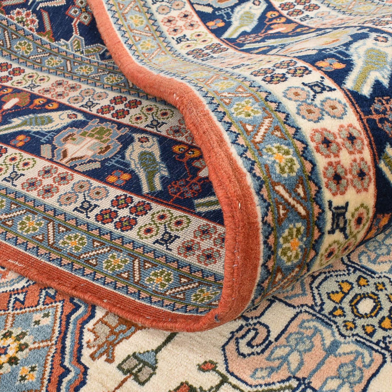 Gabbeh-matta - Kashkuli Persiska - 306 x 203 cm - ljusröd