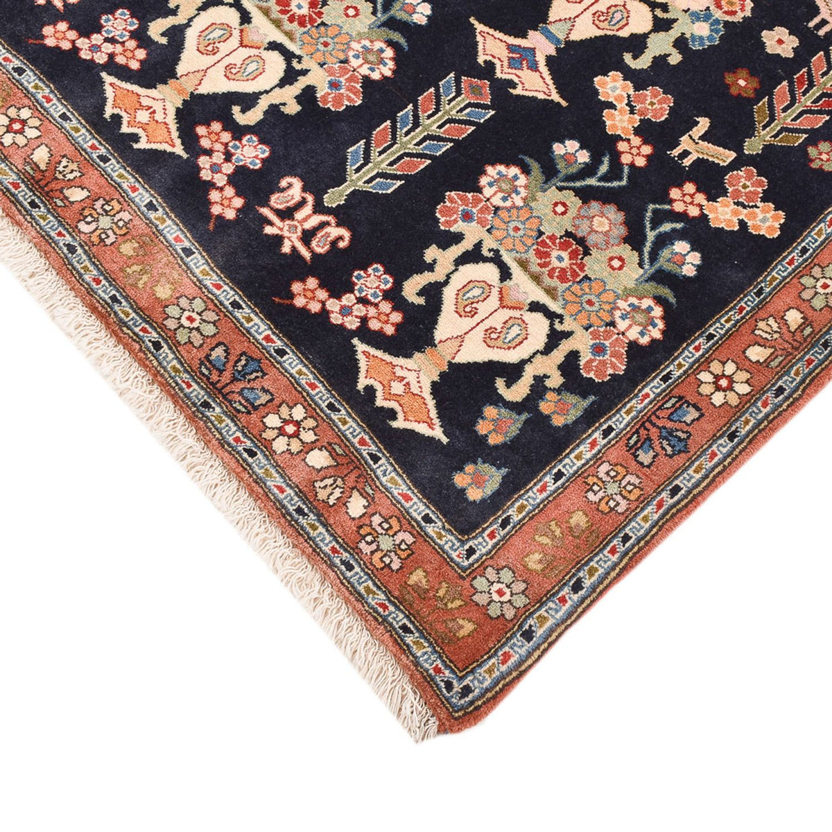 Persisk matta - Nomadic - 173 x 114 cm - mörkblå