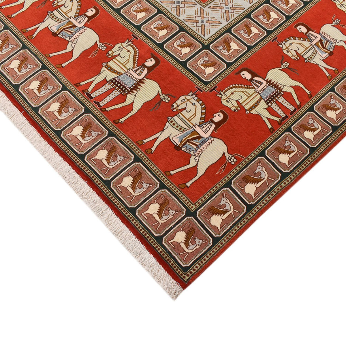 Persisk matta - Tabriz - Royal kvadrat  - 255 x 245 cm - flerfärgad