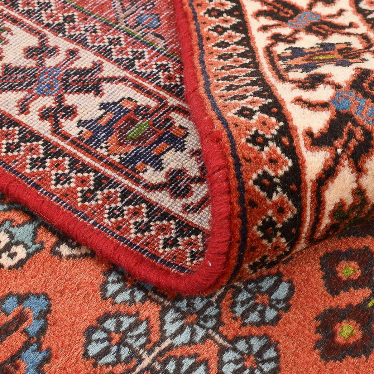 Persisk matta - Nomadic - 160 x 112 cm - ljusröd