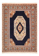 Persisk matta - Tabriz - Royal - 142 x 100 cm - mörkblå