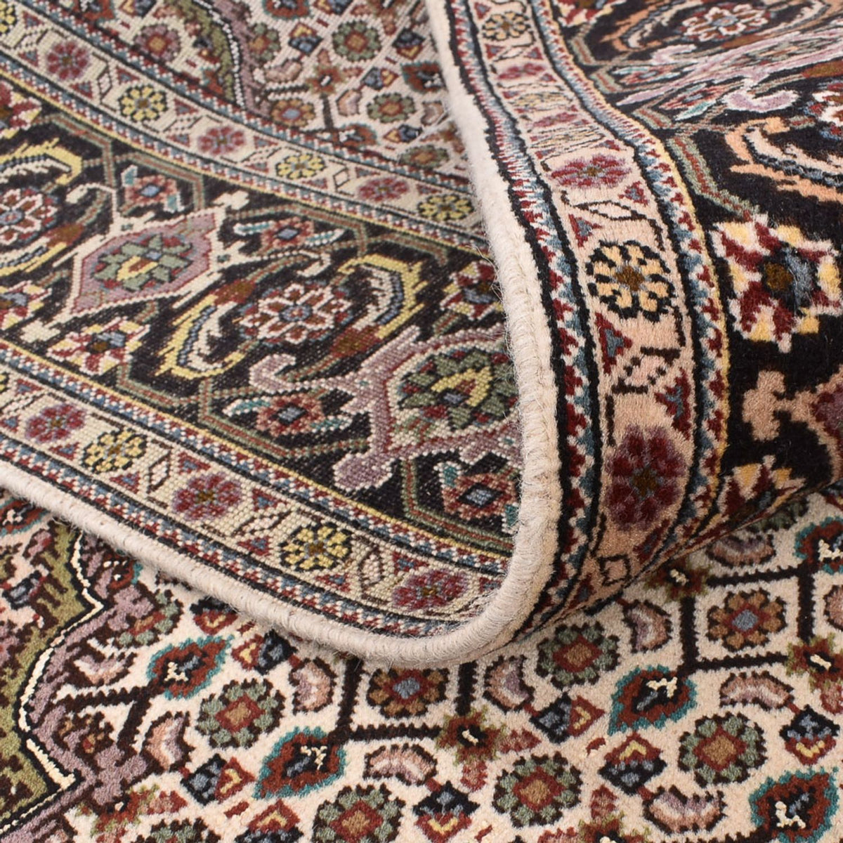 Persisk matta - Tabriz - Royal kvadrat  - 212 x 200 cm - brun