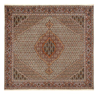 Persisk matta - Tabriz - Royal kvadrat  - 204 x 196 cm - brun