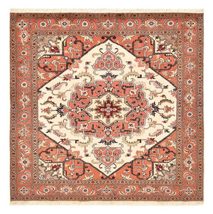 Persisk matta - Tabriz - Royal kvadrat  - 205 x 200 cm - grädde