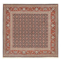 Persisk matta - Tabriz - Royal kvadrat  - 203 x 200 cm - rost