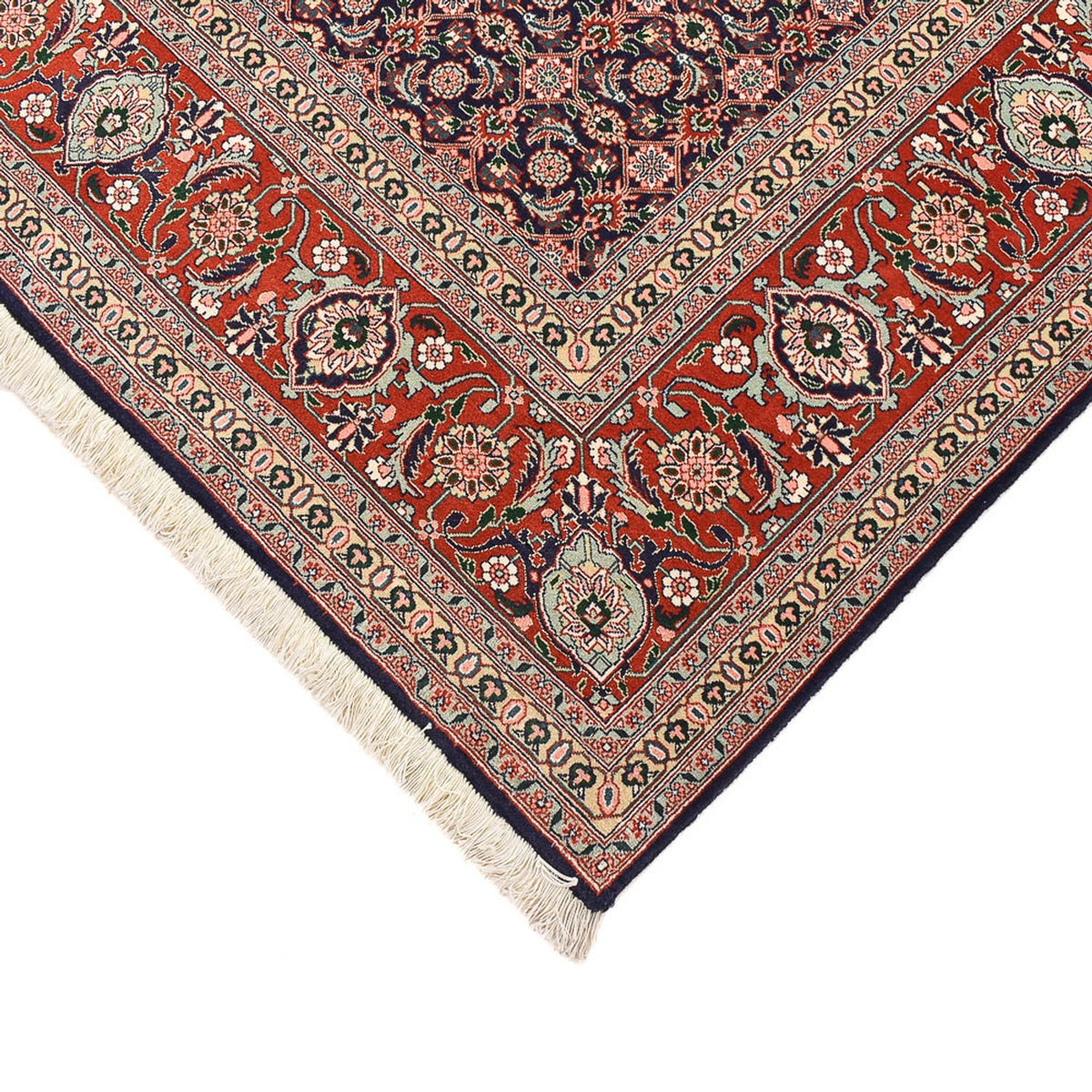 Persisk matta - Tabriz - Royal kvadrat  - 203 x 200 cm - rost