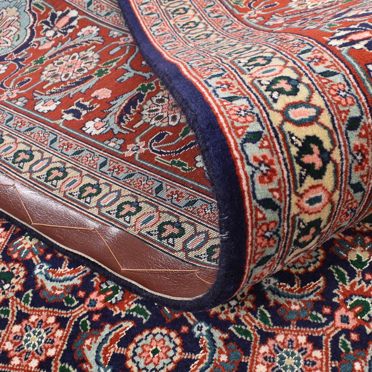 Persisk matta - Tabriz - Royal kvadrat  - 203 x 200 cm - rost