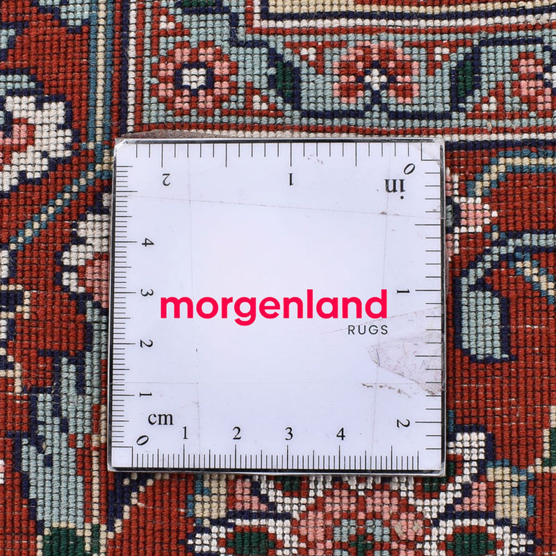 Persisk matta - Tabriz - Royal kvadrat  - 203 x 200 cm - rost