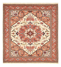 Persisk matta - Tabriz - Royal kvadrat  - 216 x 195 cm - grädde