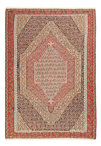 Kelim Carpet - orientalisk matta - 287 x 203 cm - terrakotta